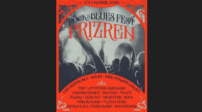 Prizreni bëhet epiqendra e rock-ut dhe blues-it këtë verë