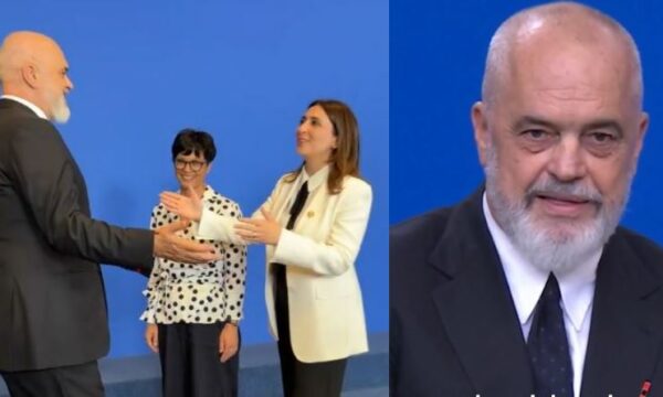 Rama ndan pamje nga Konferenca Shqipëri-BE me mesazh simbolik për "martesën" me BE-në
