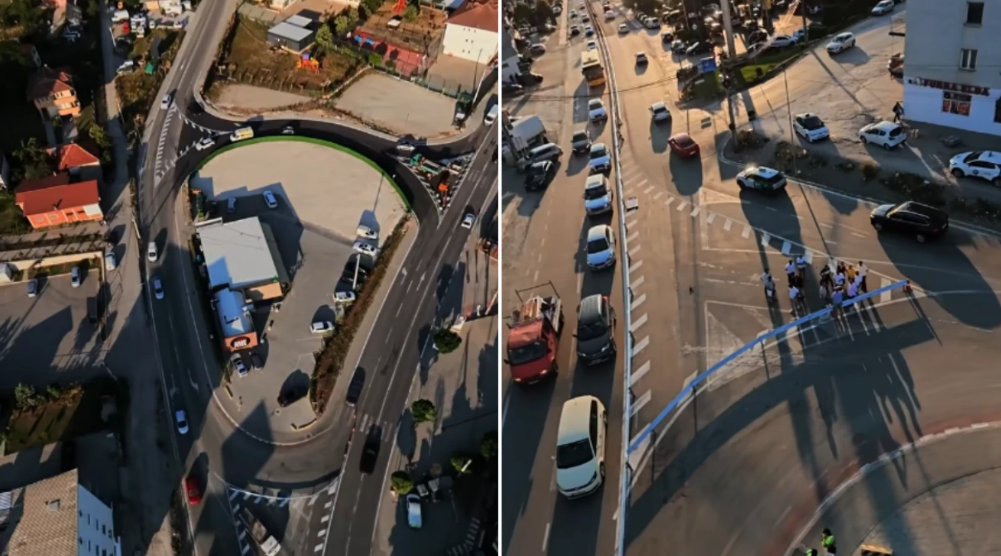 Përparim Rama njofton për përfundimin dhe hapjen e rrethit në hyrje të Prishtinës nga drejtimi i Gjilanit, projekt i realizuar nga Komuna e Prishtinës.