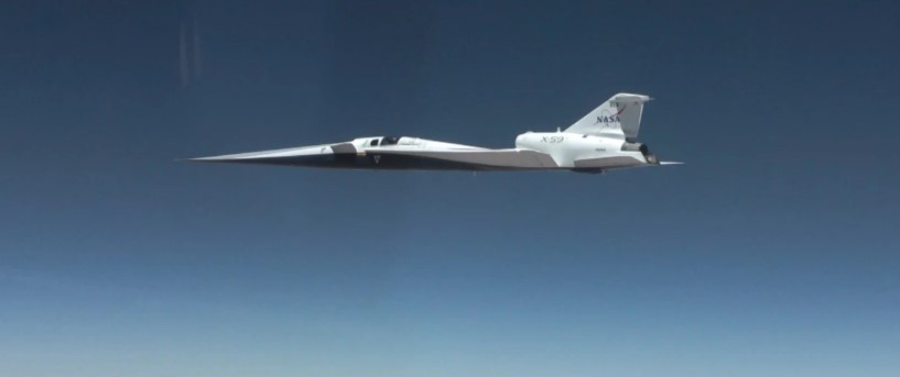 Aeroplani eksperimental X-59 i NASA-s realizoi për herë të parë fluturimin supersonik prej 81 minutash me shpejtësi 1.1 Mach dhe lartësi 13,228 metra.
