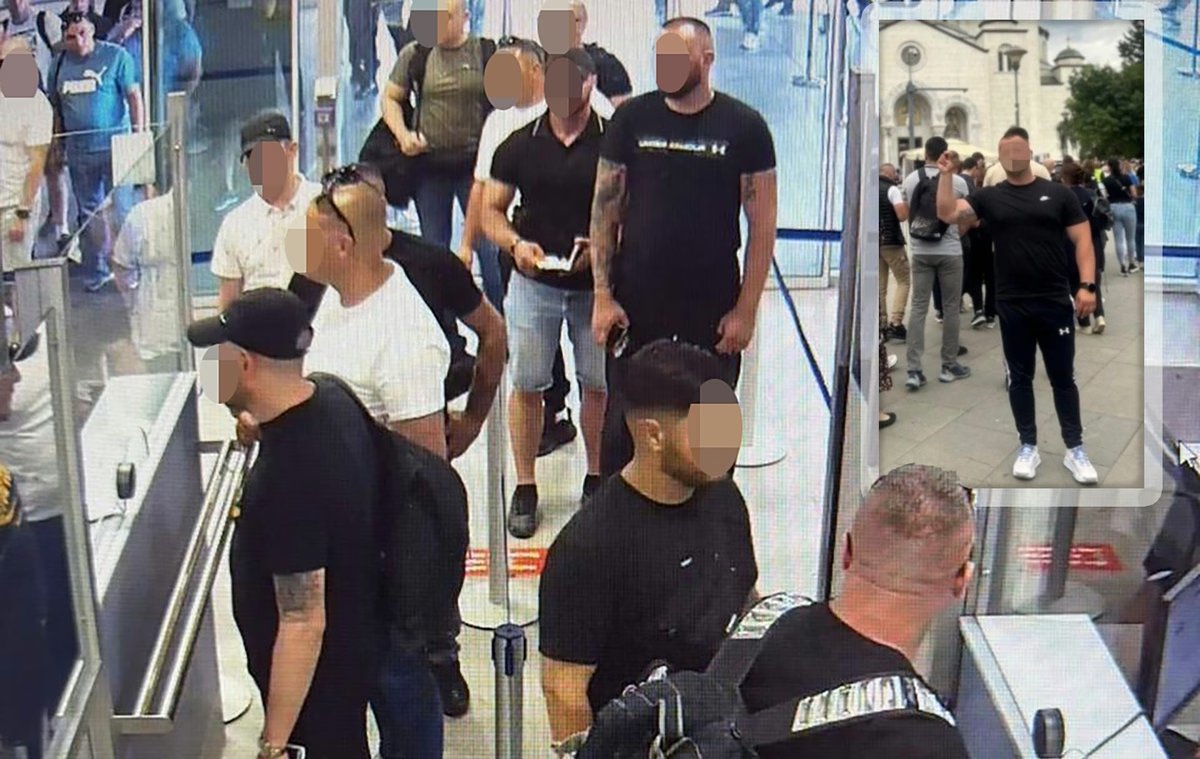 Ish-xhandari Sasha Laziq dhe dy bashkëpunëtorë të tij janë identifikuar si organizatorë të grupit serb me të kaluar kriminal që u dëbua nga Mali i Zi gjatë Samitit të BE-së.