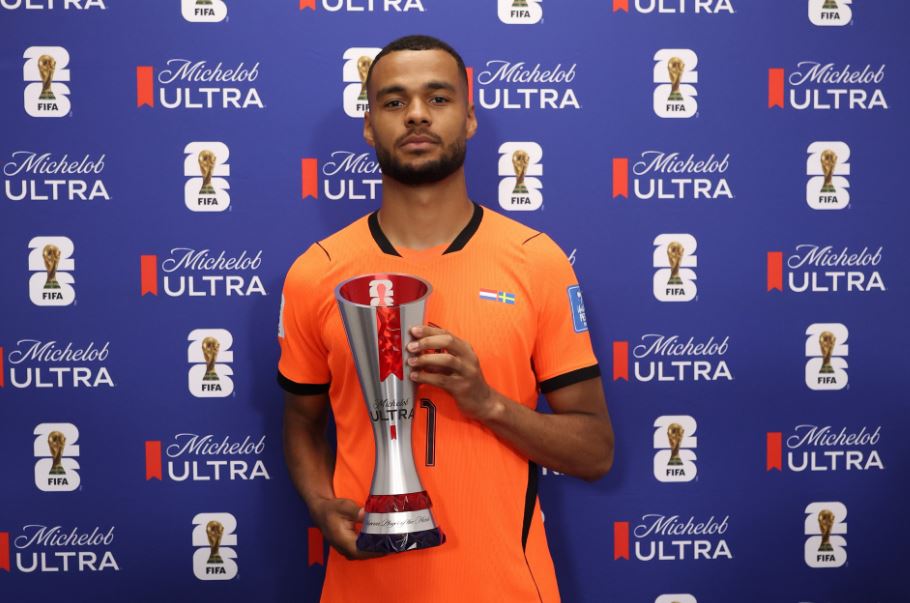 Cody Gakpo shpallet “Man of the Match” pas paraqitjes me 2 gola dhe 1 asist në fitoren 5-1 të Holandës ndaj Suedisë.