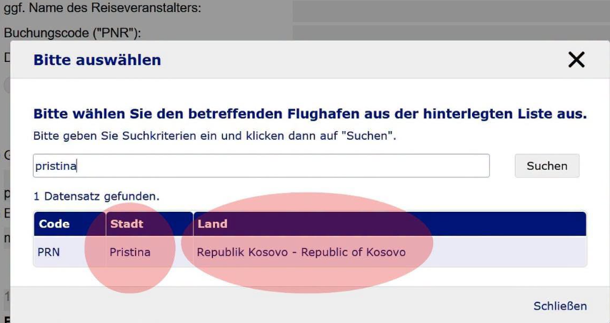 Autoriteti Federal i Aviacionit Civil i Gjermanisë ka korrigjuar vendosjen e gabuar të aeroportit të Prishtinës si pjesë të Serbisë.