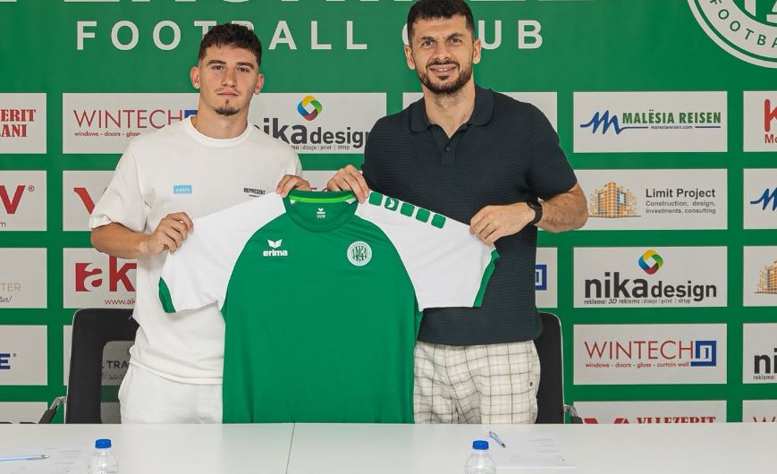 Feronikeli 74 përforcohet me sulmuesin Albin Prapashtica