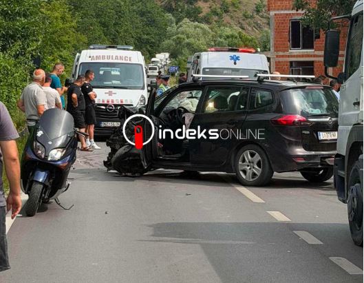 Aksidenti dramatik në rrugën Prishtinë-Gjilan trondit komunitetin