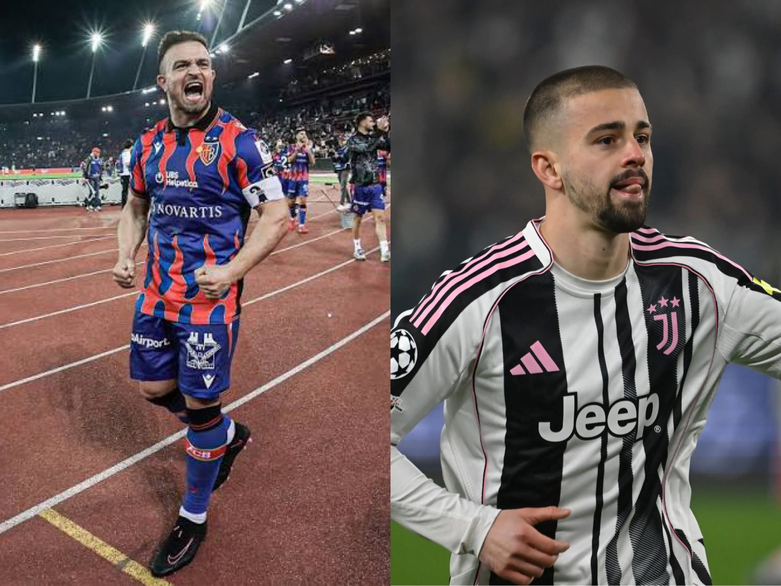 Xherdan Shaqiri dhe Edon Zhegrova janë titullarë në ndeshjen miqësore Basel – Juventus.