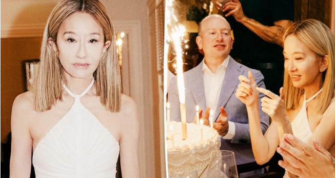 Vera Wang publikoi në Instagram pamjet e festës së 77-vjetorit me modelin e ri biond të flokëve.