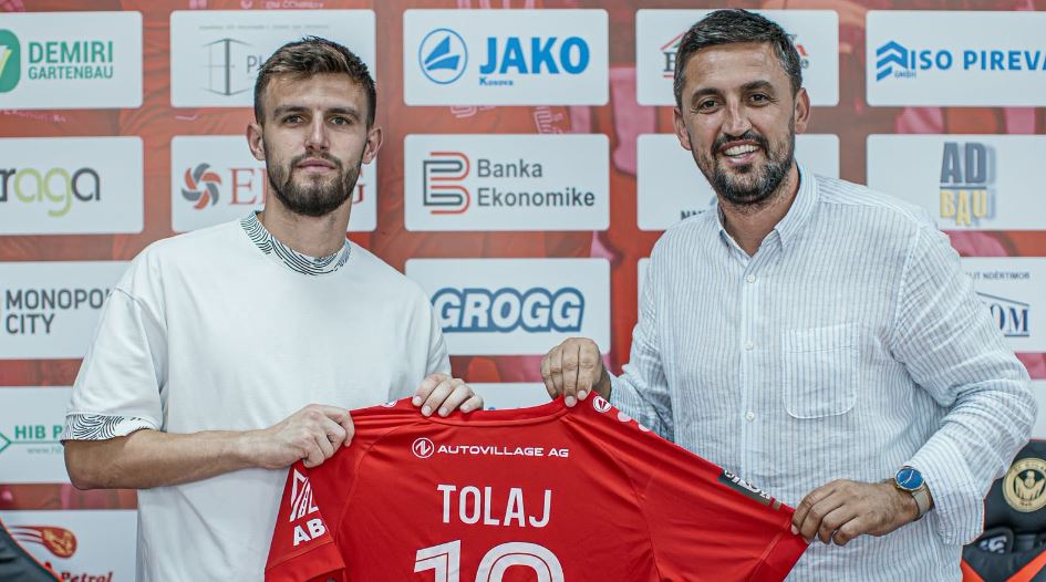 Bleart Tolaj ka firmosur kontratë dyvjeçare me SC Gjilanin për sezonin 2026/27.