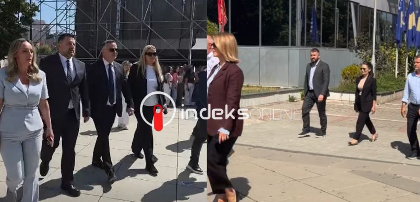 Deputetët e PDK-së dhe Aleancës bashkohen në protestën para Qeverisë së Kosovës