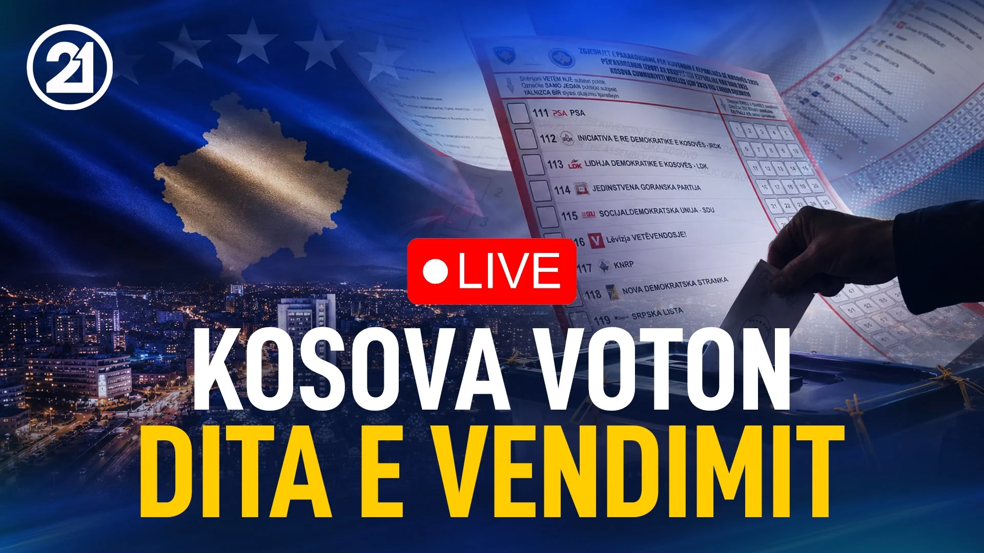 Zgjedhjet në Kosovë 2026: Mbulim maratonik dhe atmosfera para ditës së votimit