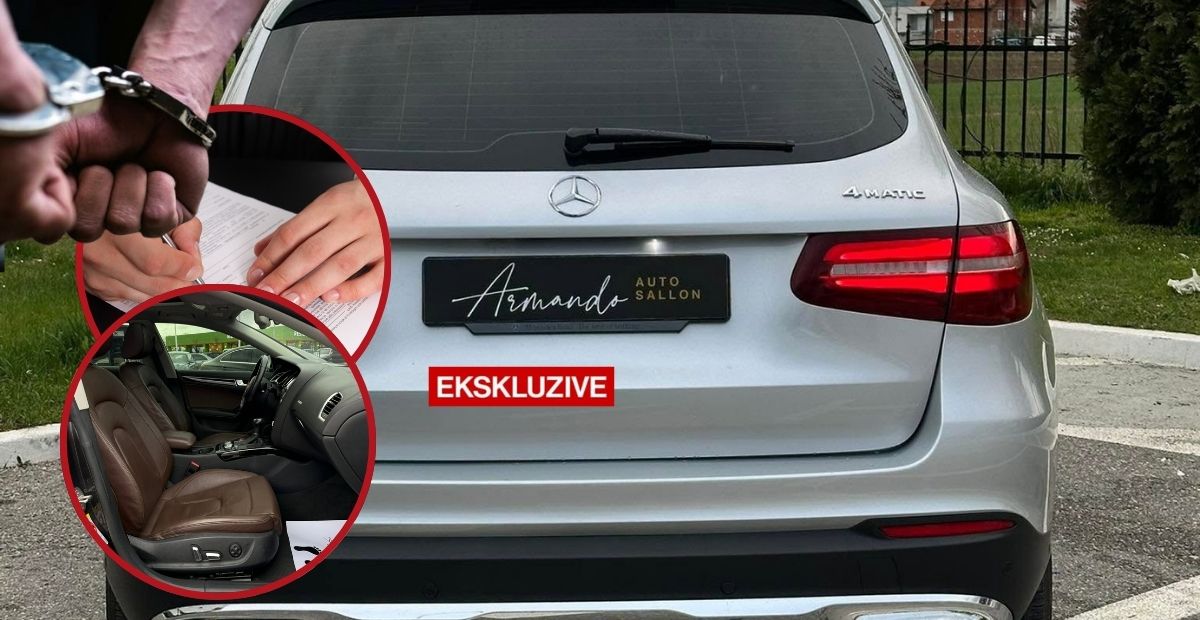 Pronari i autosallonit në Vushtrri dyshohet për falsifikim dokumentesh të veturave
