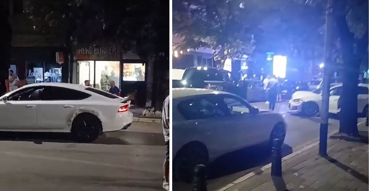Përplasje me shumë vetura te “Qafa” në Prishtinë, situata ende e paqartë