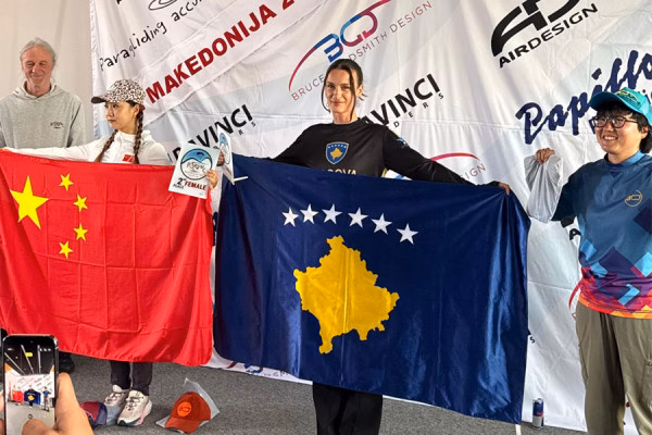 Kosova triumfon në Paragliding me vendin e parë në Botëror