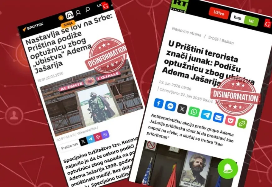 Si “Sputnik” deformon historinë e familjes Jashari përmes dezinformatave