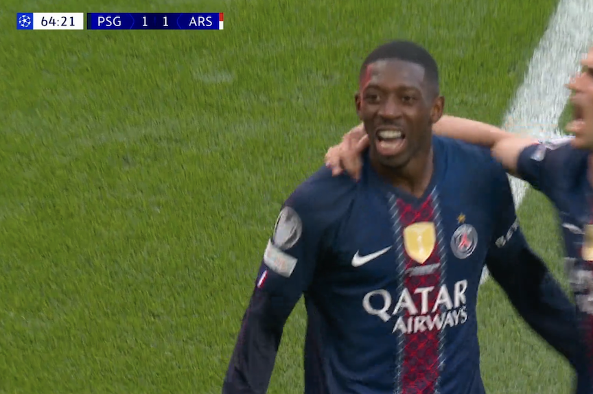 PSG barazon rezultatin në finalen e Champions League me golin e Dembele në penallti.