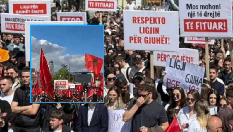 Studentët shqiptarë në Maqedoni kërkojnë provimin në shqip dhe reagojnë ndaj Ministrisë së Drejtësisë