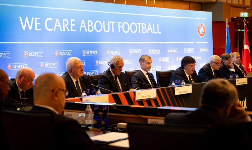 UEFA miraton në parim formatin e ri të Ligës së Kombeve dhe eliminatoreve të Evropianit që do të zbatohet nga viti 2028.