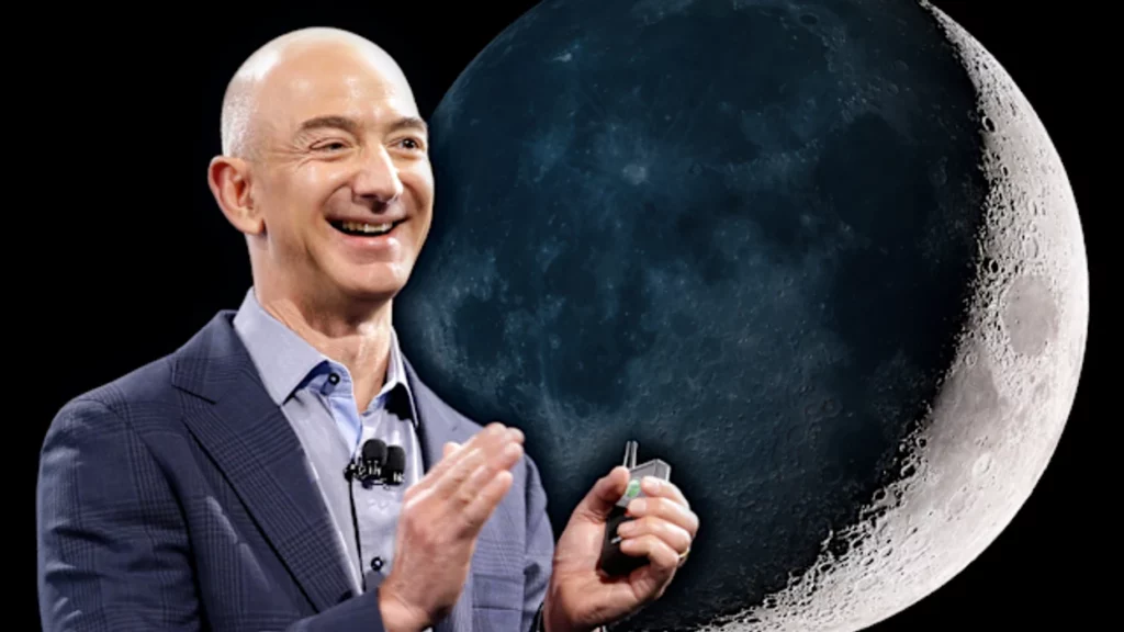 Jeff Bezos: Hëna si çelësi për shpëtimin e Tokës dhe eksplorimin hapësinor