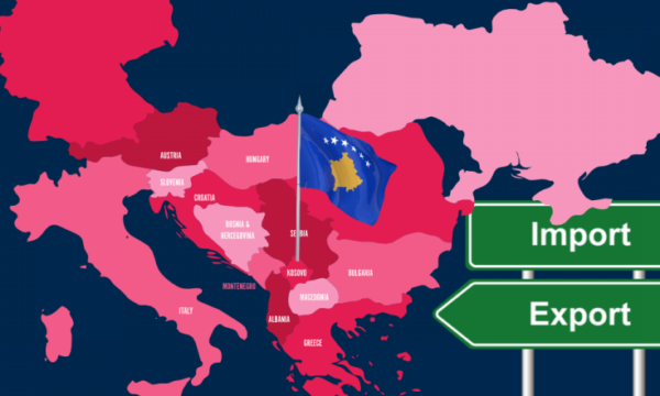 Varësia e Kosovës nga importet italiane arrin nivel rekord, deficiti tregtar thellohet