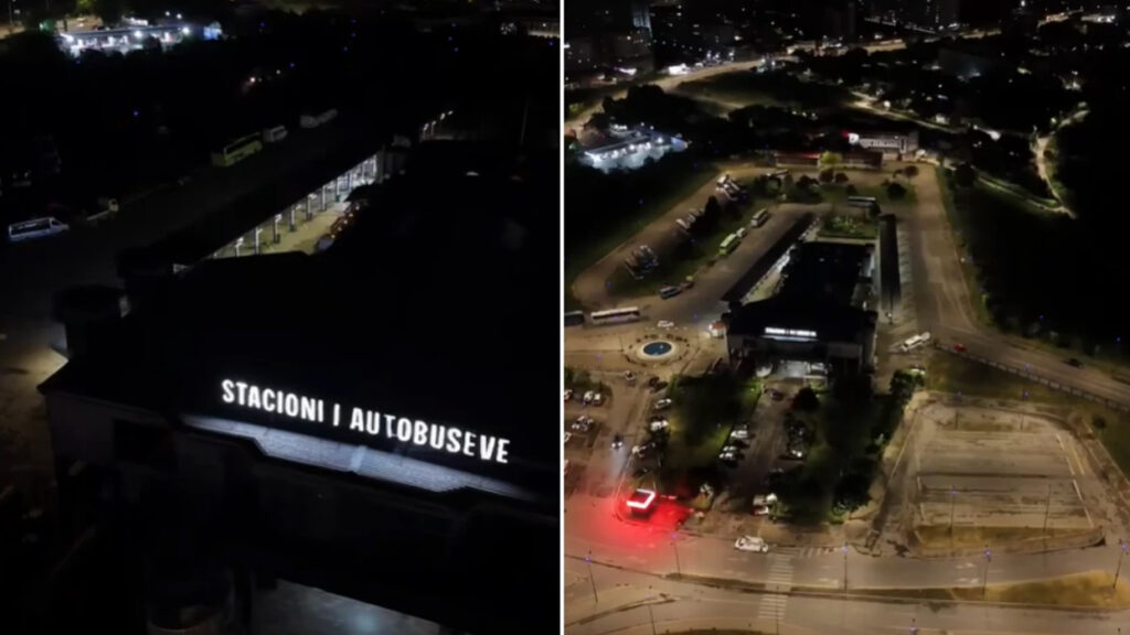 Ndriçimi “smart” transformon Stacionin e Autobusëve në Prishtinë