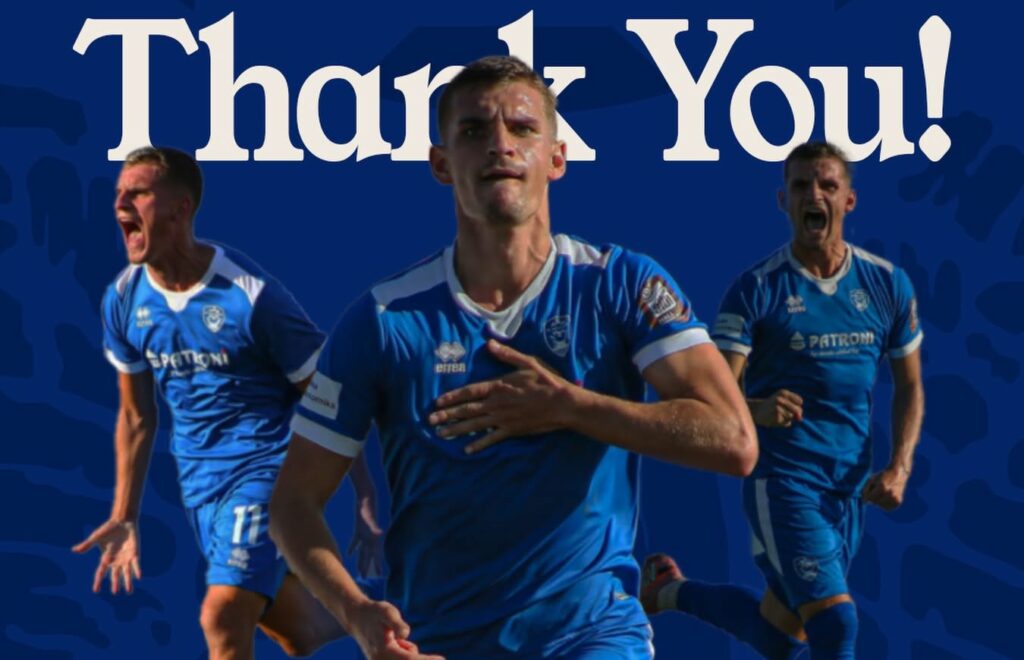 Etnik Brruti ka firmosur kontratën me Hajduk Split pas përfundimit të kontratës me FC Malisheva.