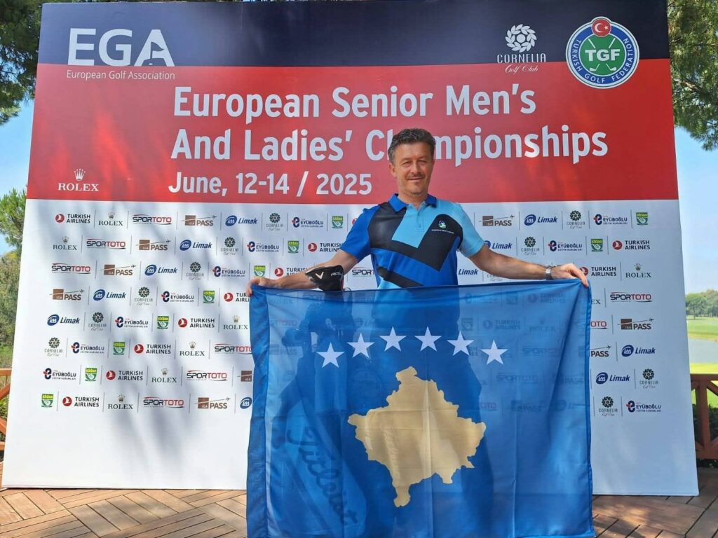 Kosova tërhiqet nga Kampionati Evropian i Golfit për shkak të simboleve shtetërore