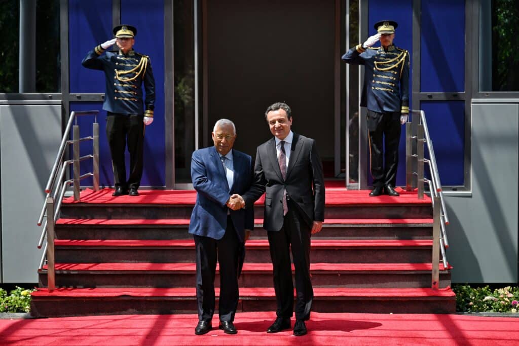 Emisari special i BE-së për dialogun Kosovë-Serbi, Peter Sorensen, ishte i pranishëm në takimin mes Kurtit dhe presidentit të Këshillit Evropian, António Costa.