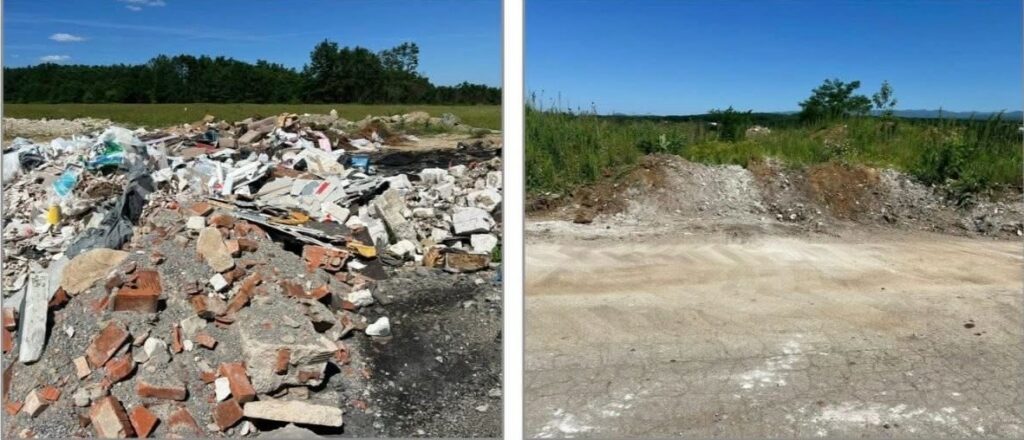 Pastrimi masiv i deponive ilegale në pesë rajone të Kosovës