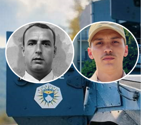 Sokoli, djali i Heroit Enver Zymberi, është bërë pjesë e Policisë së Kosovës, duke vazhduar rrugën e babait të tij.