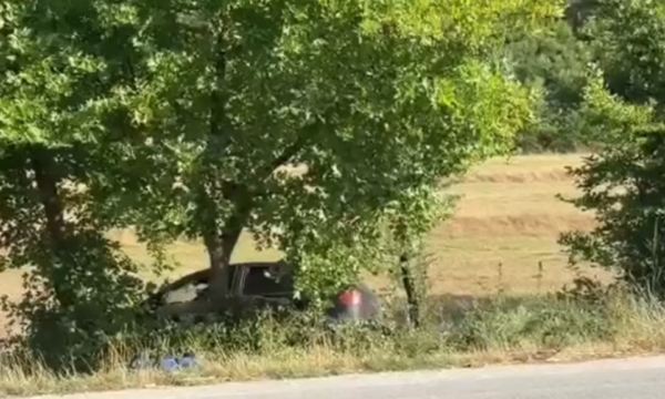 Aksidenti në Gjirokastër-Tepelenë: Çifti nga Kosova përfundon në spital pas daljes nga rruga