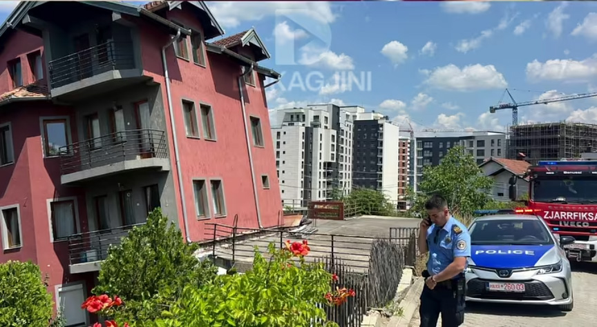 Rreziku i shembjes së një shtëpie në Prishtinë ndez alarmet e autoriteteve