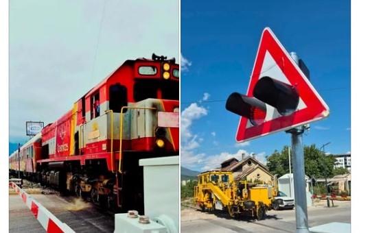 Laurat automatike në hekurudhën Fushë Kosovë-Pejë: Kujdes me distancën prej 3 metrash