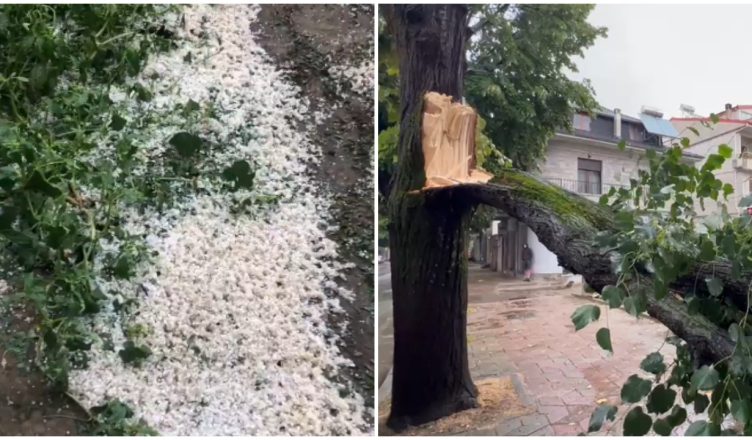 Stuhia e fortë në juglindje shkakton dëme në Korçë dhe Devoll