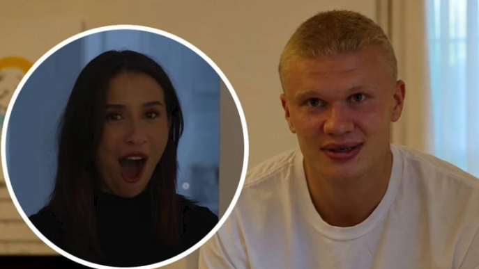 Reagimi i papritur i së dashurës së Haaland ndaj modelit të ri të flokëve
