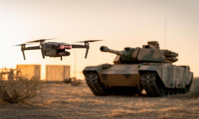 Lufta e së ardhmes: Dronët po ndryshojnë industrinë ushtarake, por tanket mbeten të domosdoshme