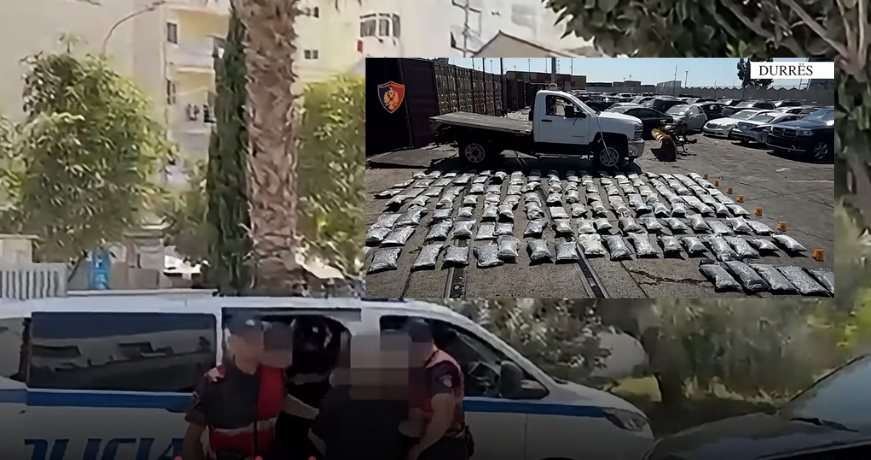 Arrestimi i tre kosovarëve për 80 kg drogë në Shqipëri dhe lidhjet e tyre zyrtare