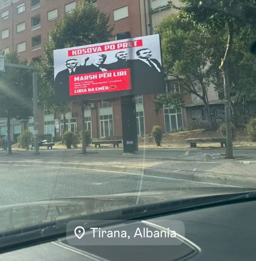 Mozzik mbështet “Marshin për Liri” me mesazh nga Tirana