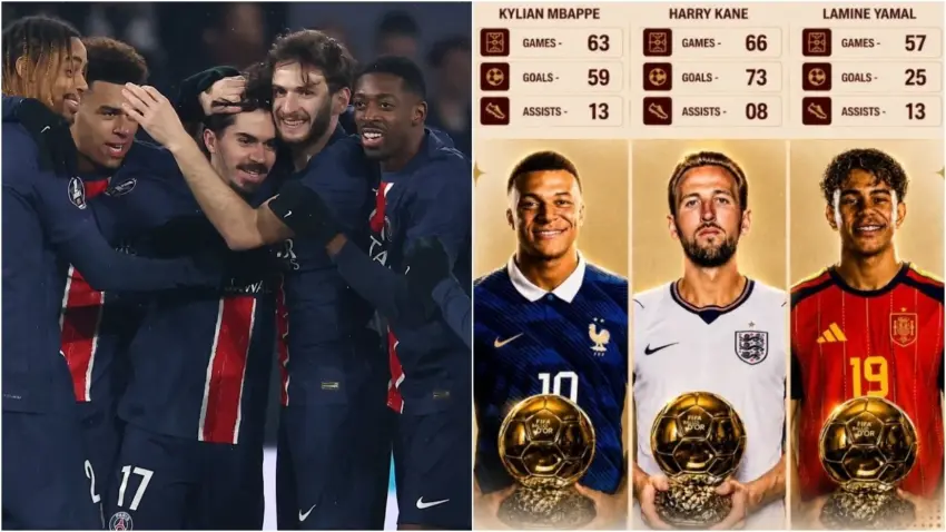 Vitinha ka përzgjedhur Khvicha Kvaratskhelian, Ousmane Dembele dhe Fabian Ruiz si favoritët e tij për Topin e Artë 2026, duke përjashtuar yjet si Lamine Yamal, Kylian Mbappe dhe Harry Kane.