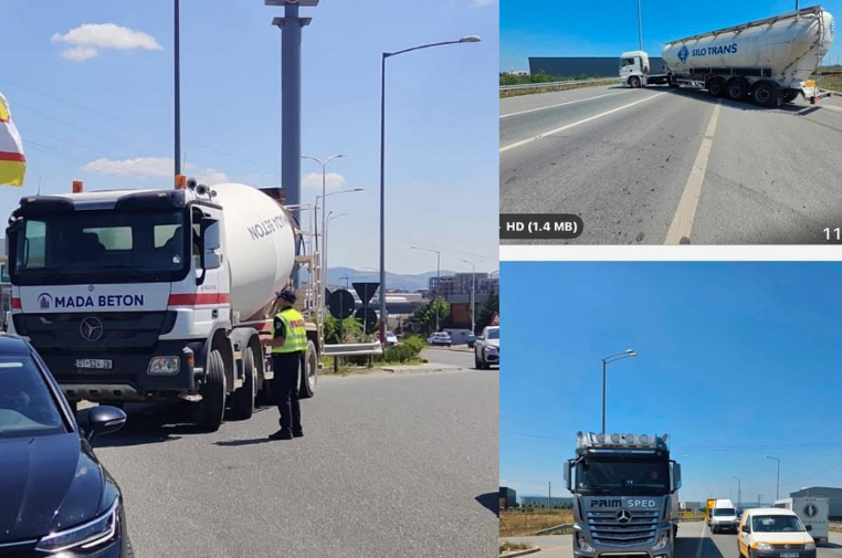 Kufizime të reja për kamionët në autoudhë për shkak të temperaturave të larta