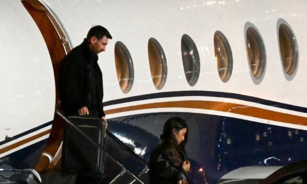 Lionel Messi ka udhëtuar në Rosario së bashku me familjen pas ndarjes nga jeta të babait të tij, Jorge Messi.