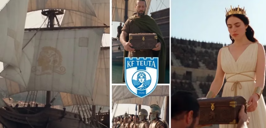 Fanella e re e Teutës, një homazh digjital për Mbretëreshën ilire
