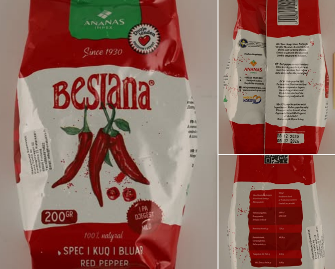 Speci i kuq “Besiana” me pesticide të rrezikshëm, AUV kërkon kthimin e produktit