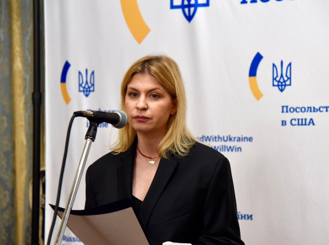 Presidenti ukrainas Volodymyr Zelensky shkarkoi ambasadoren e Ukrainës në SHBA, Olha Stefanishyna.