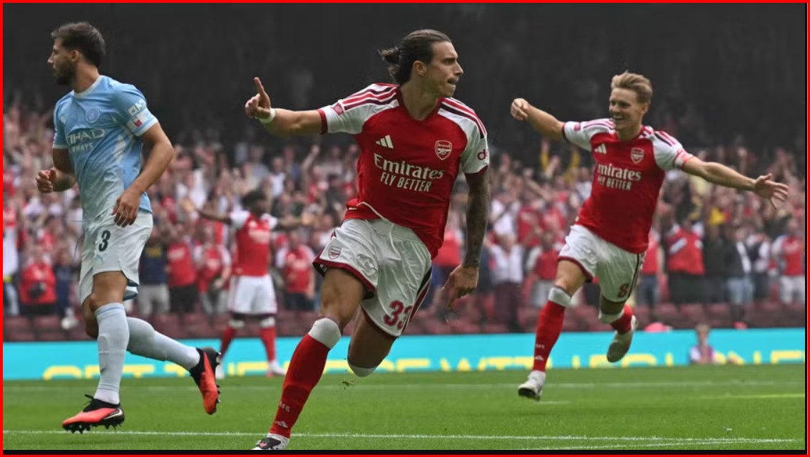 Arsenal fiton Community Shield me rezultat 3-0 ndaj Manchester Cityt, Calafiori shënon golin më të shpejtë në histori të turneut.