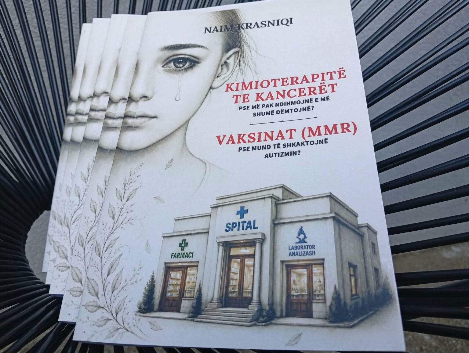 Libri i ri i Naim Krasniqit sfidon trajtimet konvencionale të kancerit dhe vaksinave