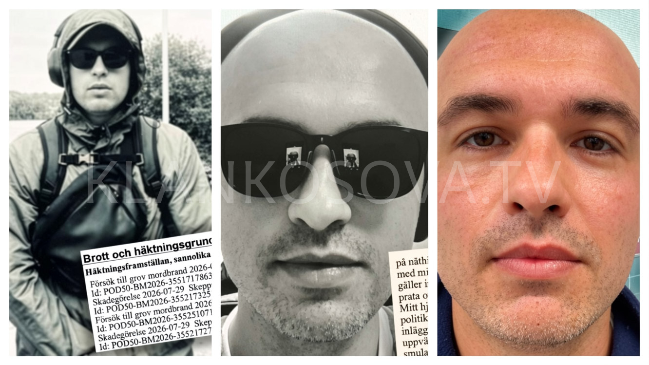 36-vjeçari Emir Nuredini është ndaluar në paraburgim për dy sulmet në Solvesborg, Suedi.