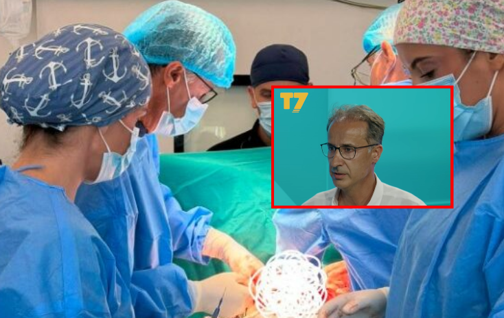 Tumori gjigant 3.5 kg i hiqet me sukses 23-vjeçarit në Klinikën Torakale të QKUK-së