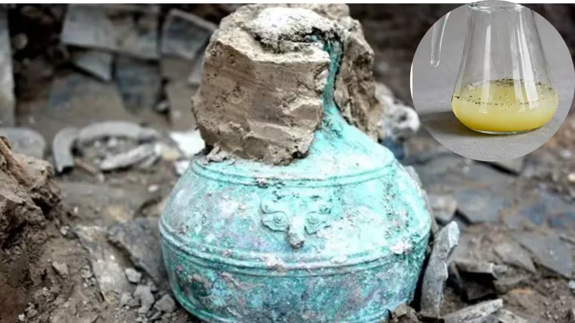 Enë 2,300-vjeçare pranë Murit të Madh ruan pije alkoolike të lashtë