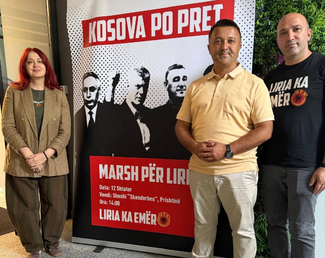 Thirrja për “Marshin për Liri” më 12 shtator në Prishtinë