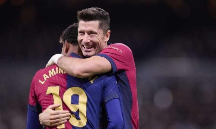 Laporta dhe sfida e rinovimit të kontratës së Lewandowskit te Barcelona